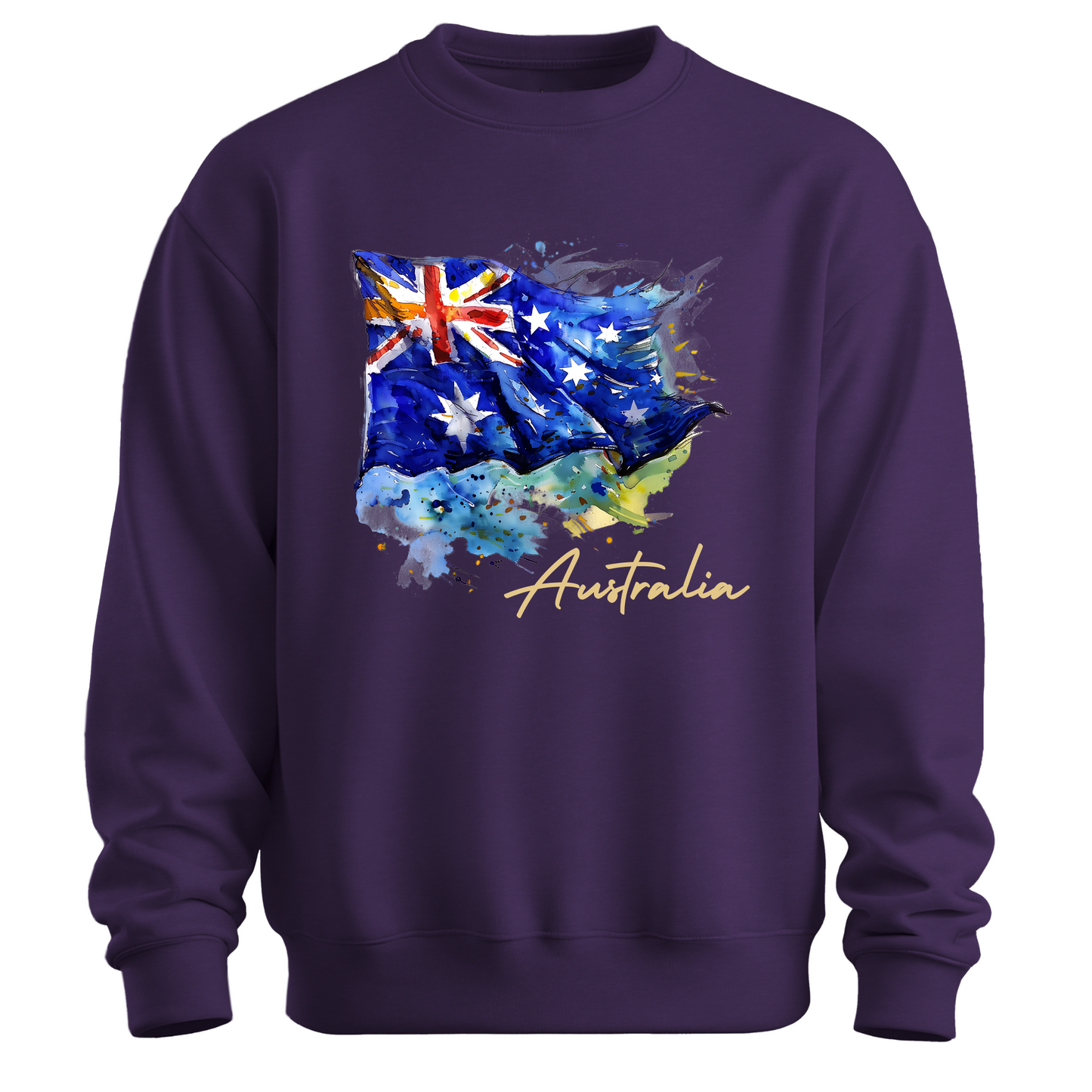 Aussie Pride Artistic Flag Sweatshirt