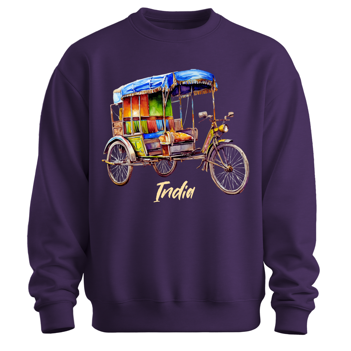 Rickshaw Rides: Explore India Sweatshirt