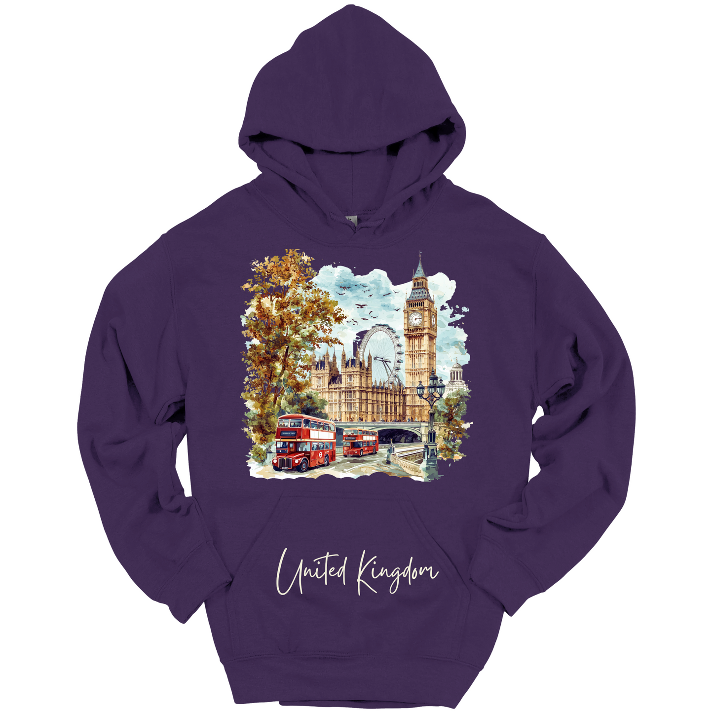 London Landmarks Explorer Hoodie