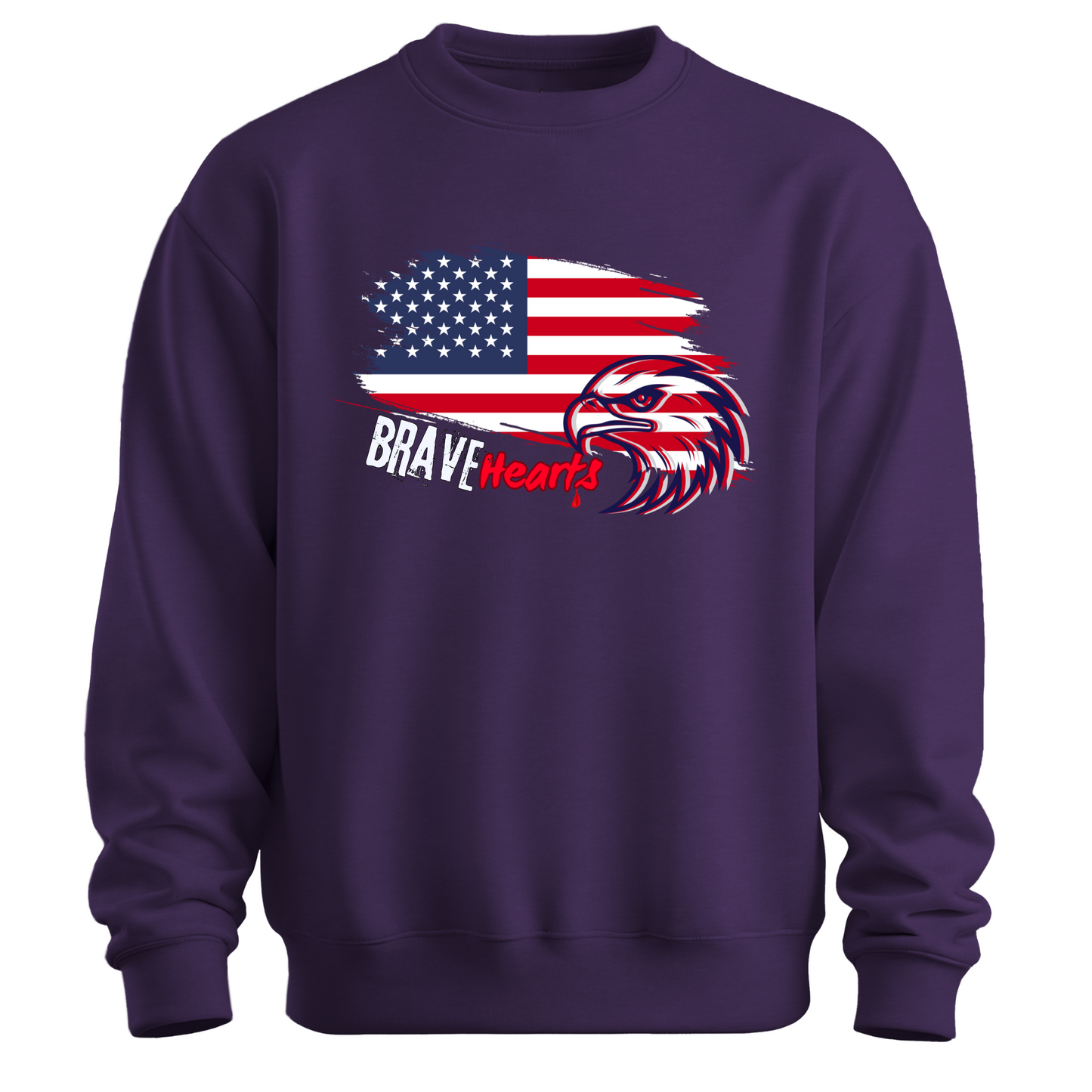 Brave Hearts – Patriot Hawk Sweatshirt