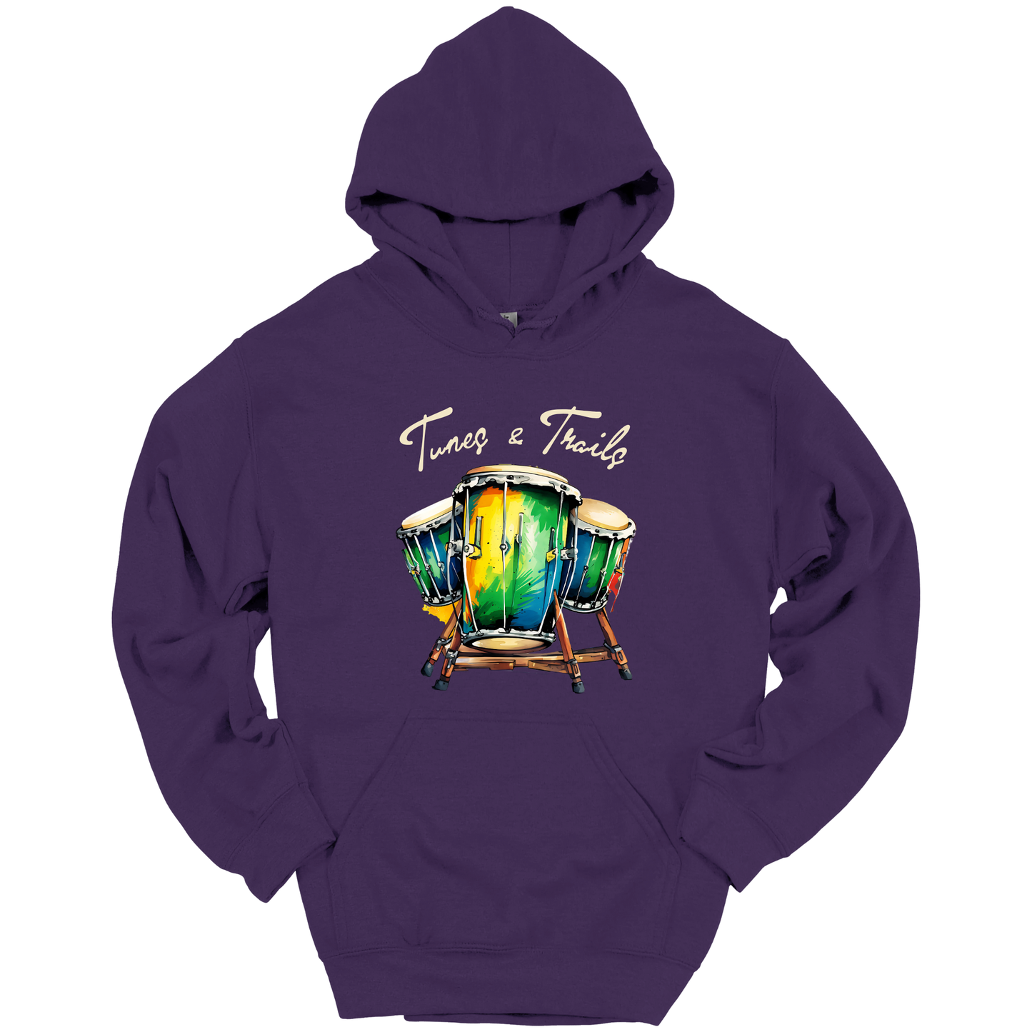 Tunes & Trails – Rhythmic Journeys Hoodie