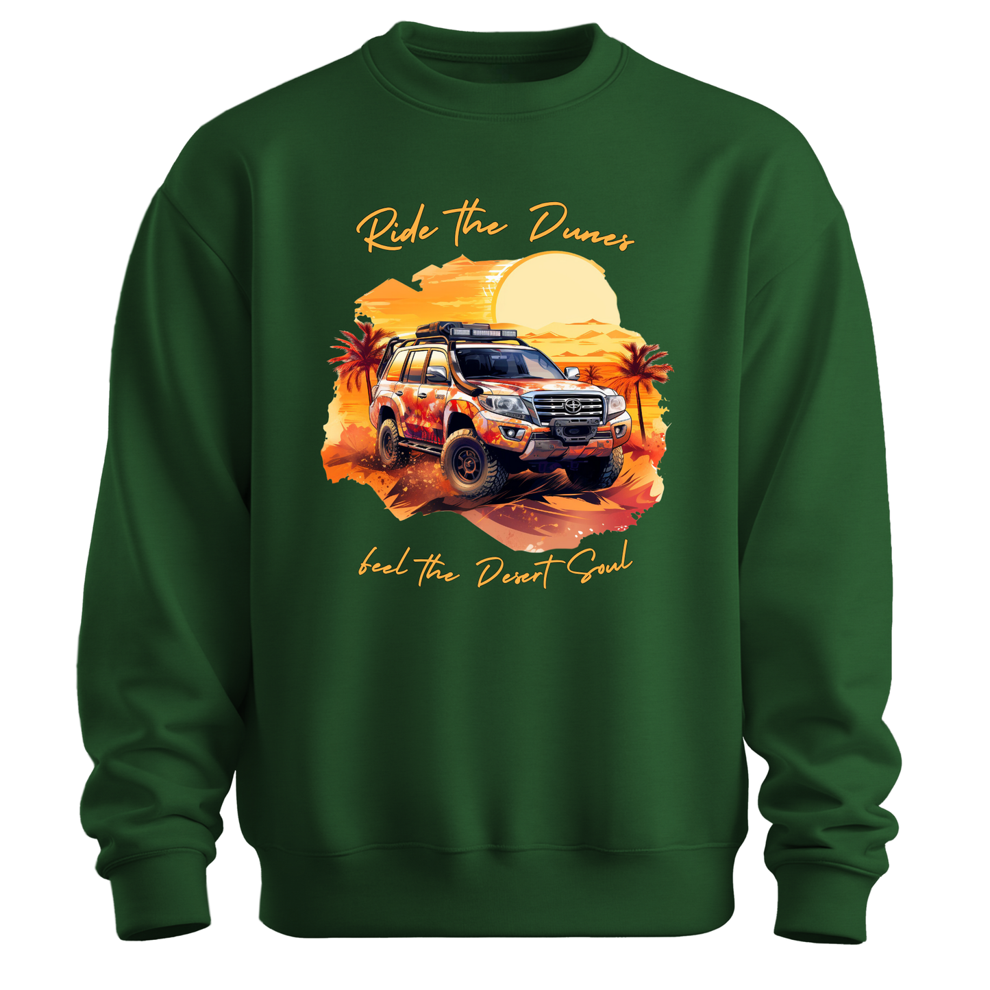 Desert Dreams: Dubai Safari Adventure Sweatshirt