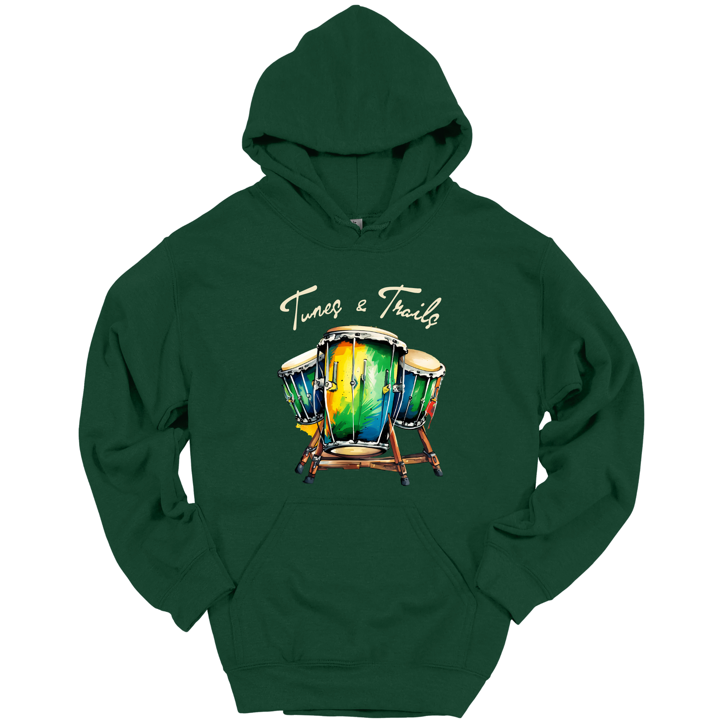 Tunes & Trails – Rhythmic Journeys Hoodie