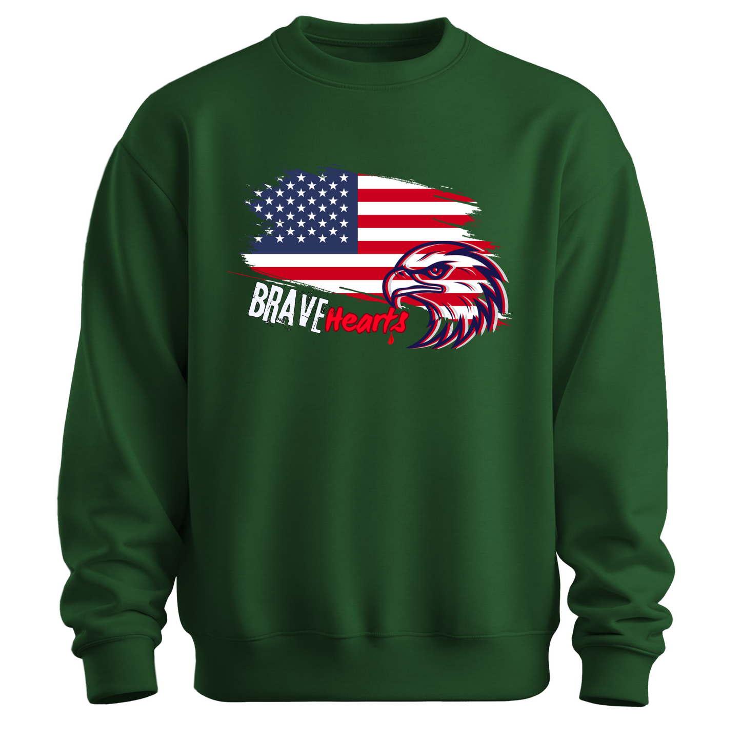 Brave Hearts – Patriot Hawk Sweatshirt