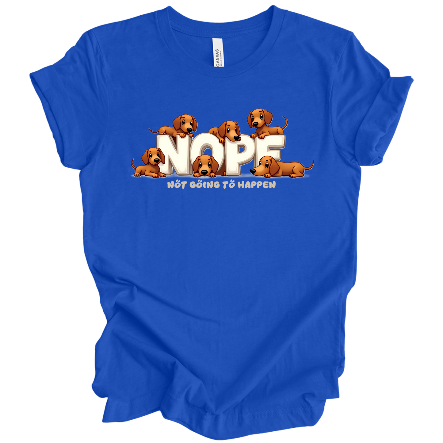 Dachshund NOPE Tee