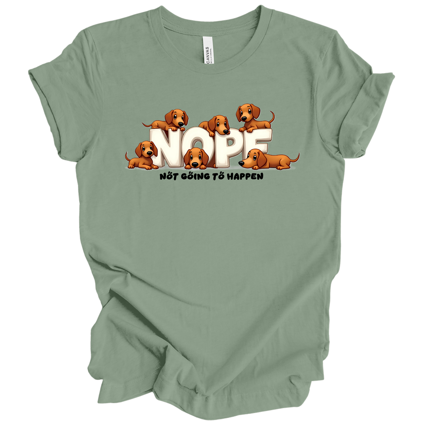 Dachshund NOPE Tee