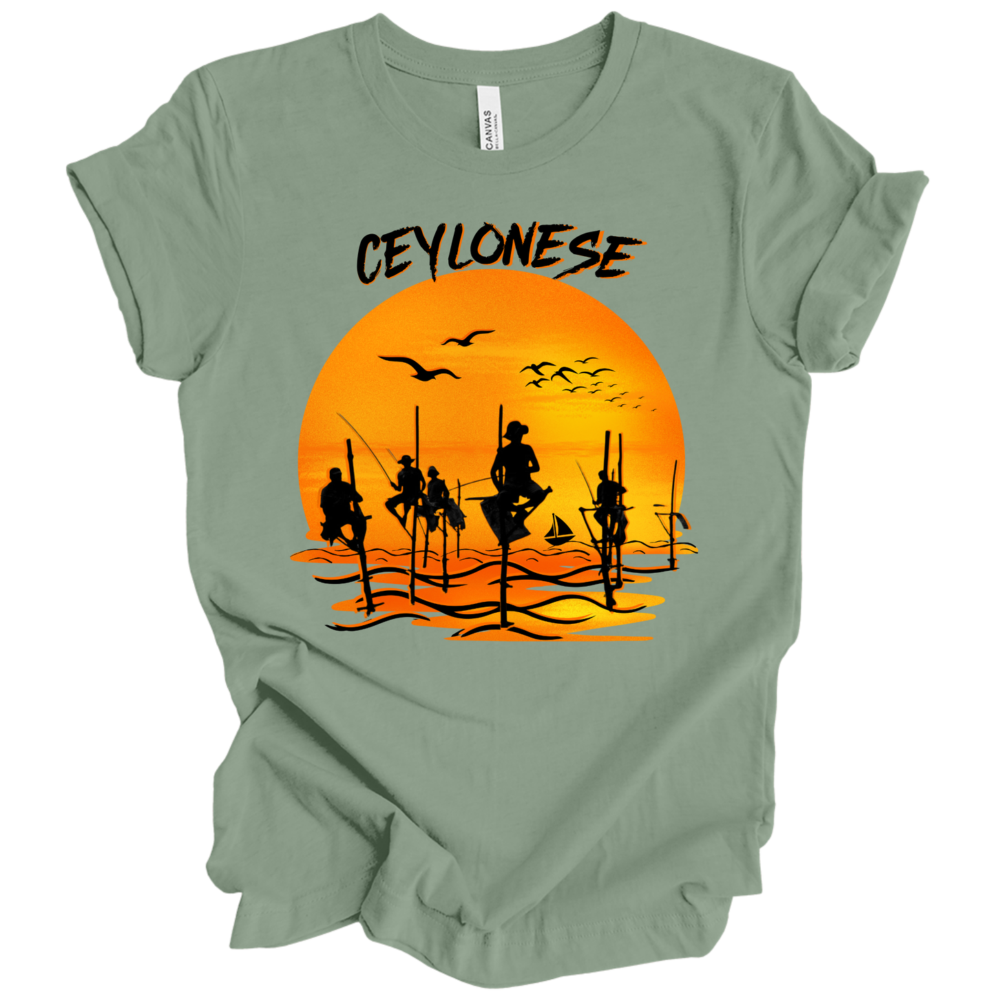 Ceylonese Dawn – Heritage Fishermen Tee