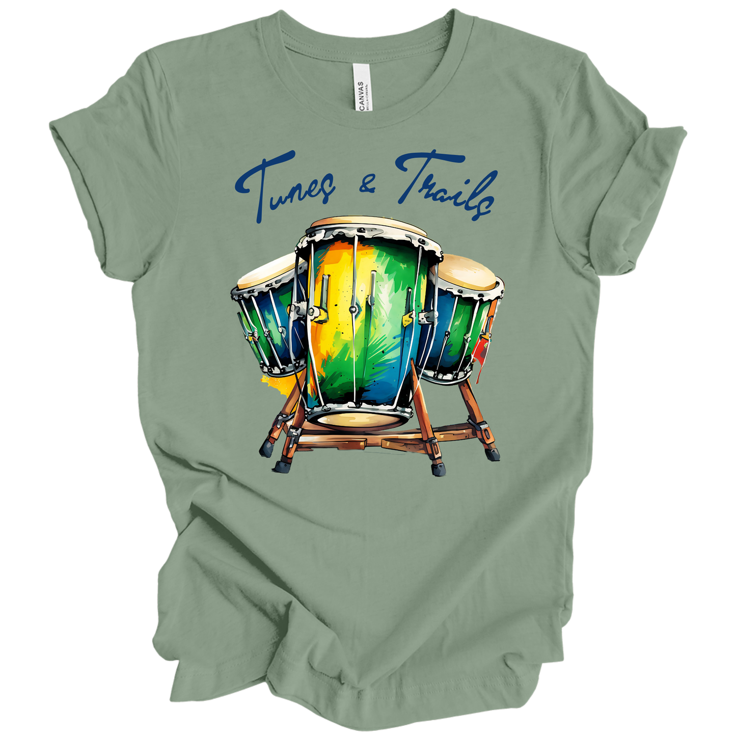 Tunes & Trails – Rhythmic Journeys Tee
