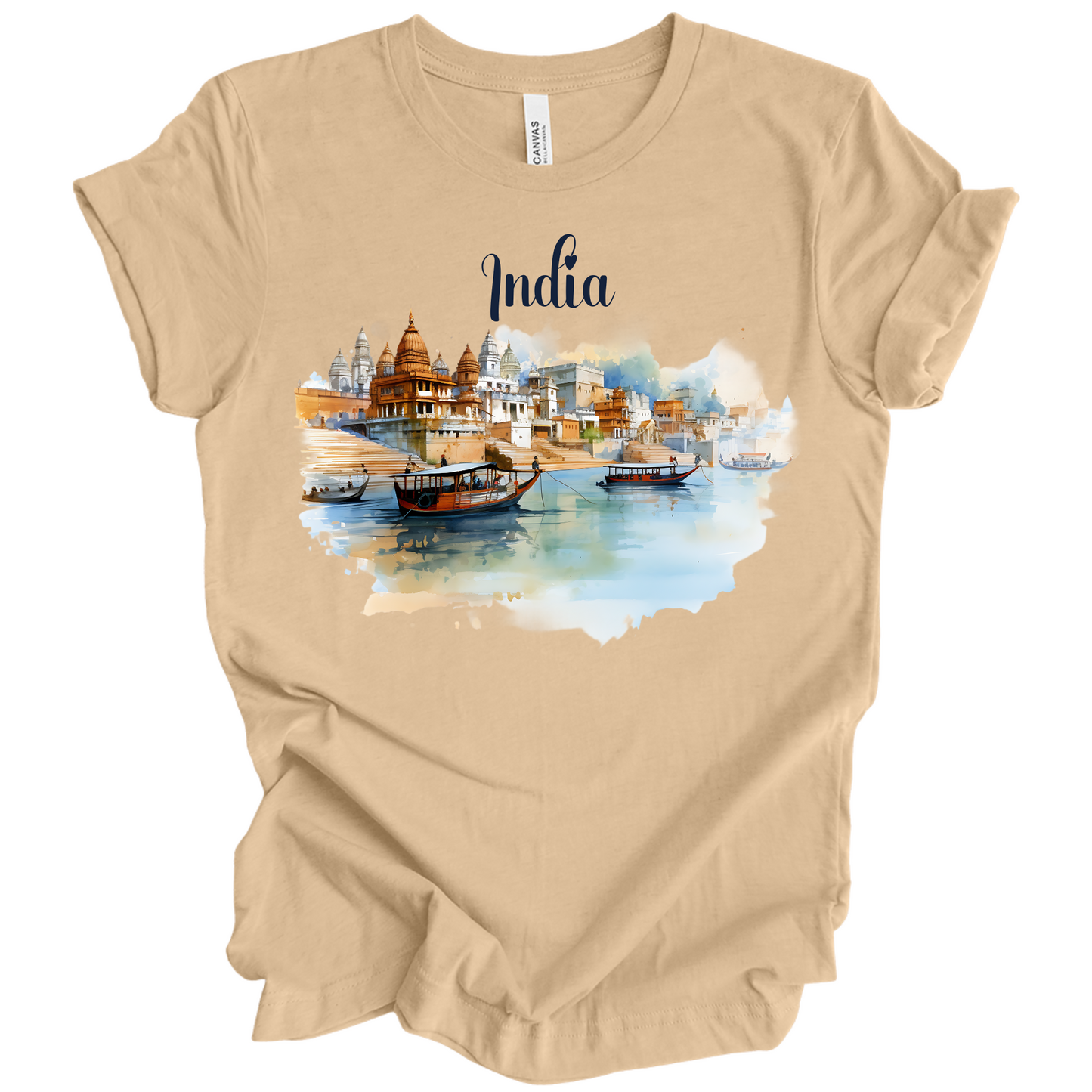 Sacred Waters: Ganga River India Tee
