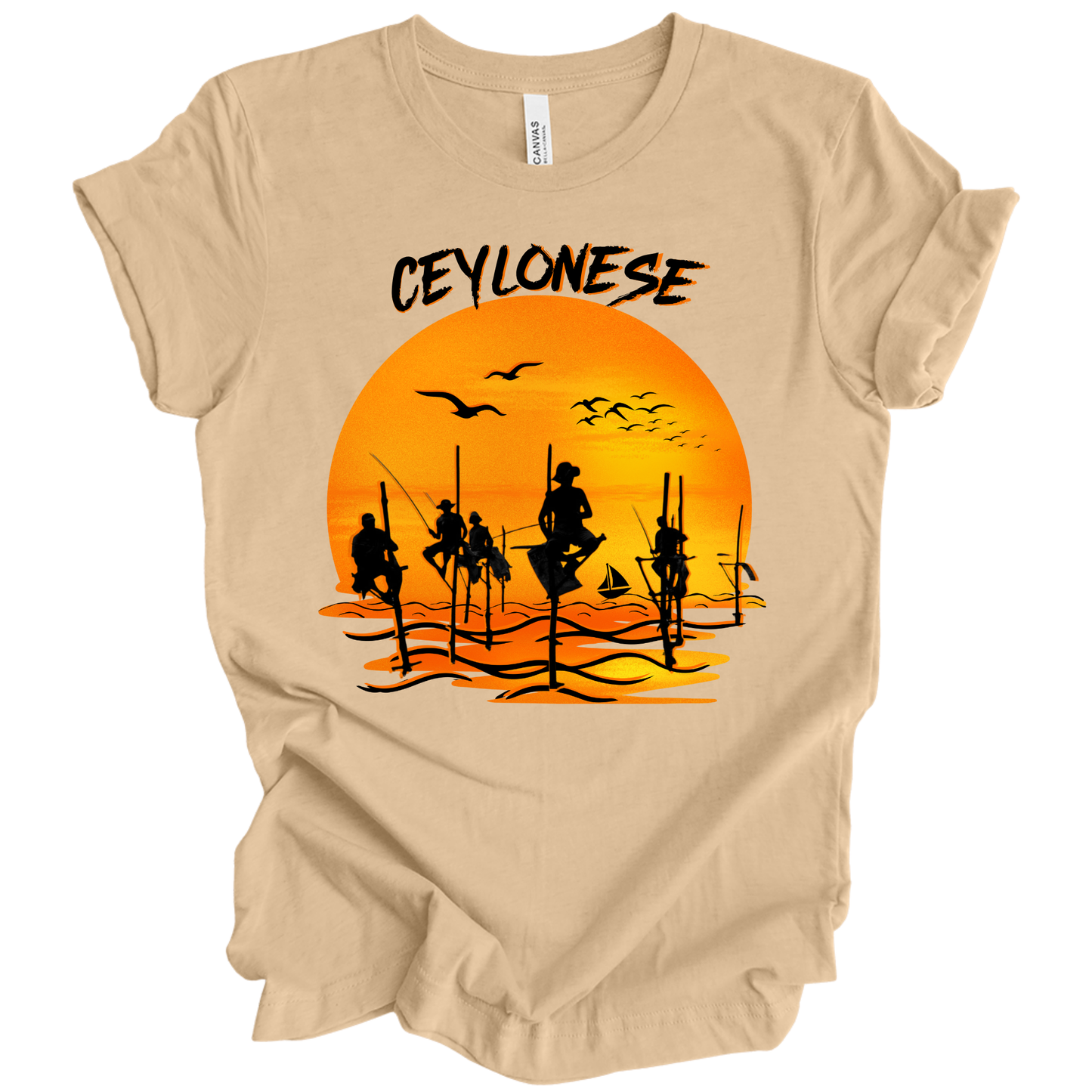 Ceylonese Dawn – Heritage Fishermen Tee