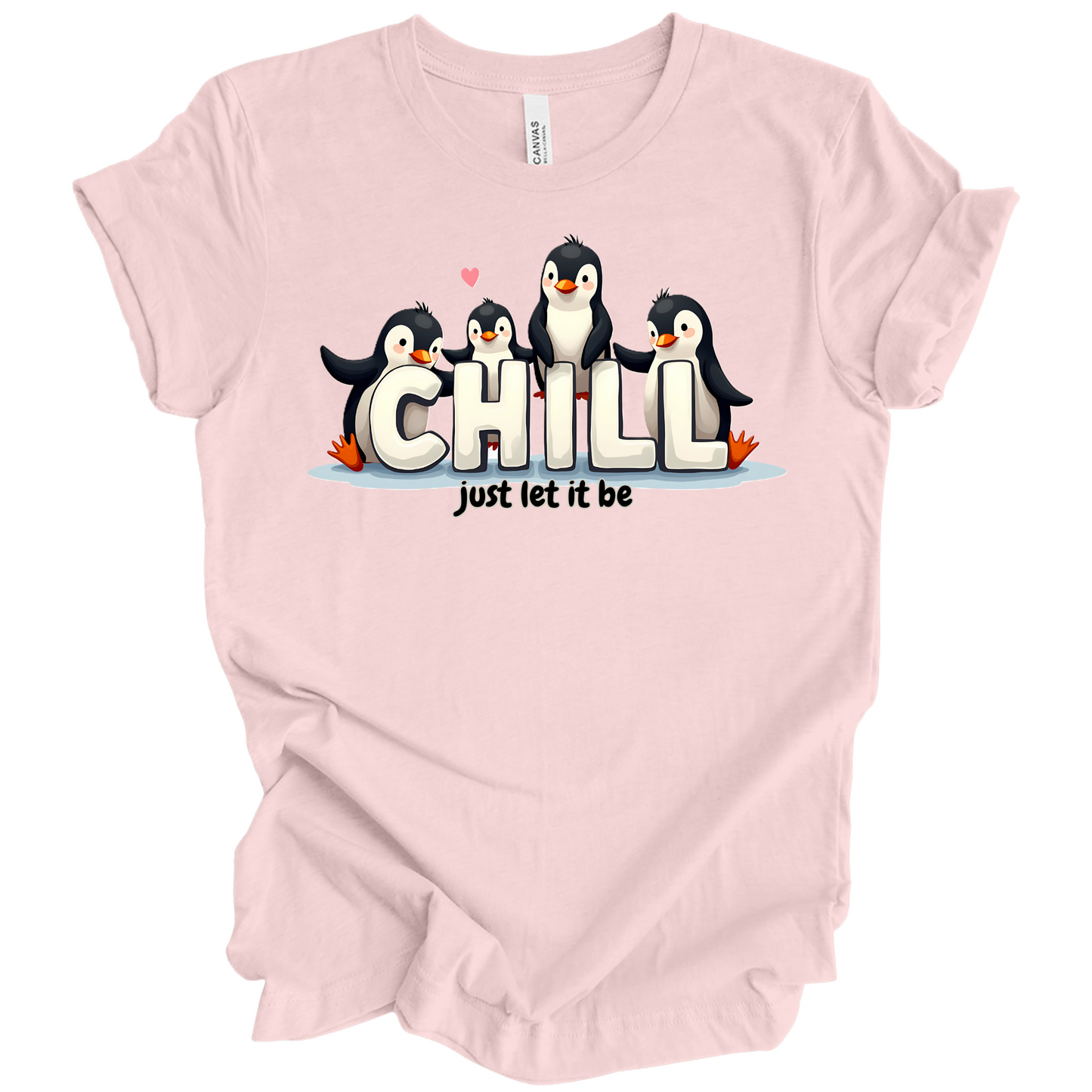 Chill Vibes Only – Penguin Edition Tee