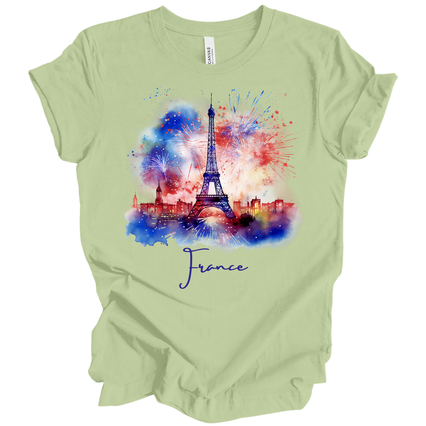 Wanderlust France, Paris: Eiffel Tower Tee
