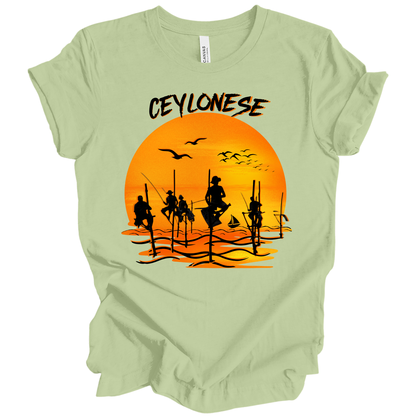 Ceylonese Dawn – Heritage Fishermen Tee
