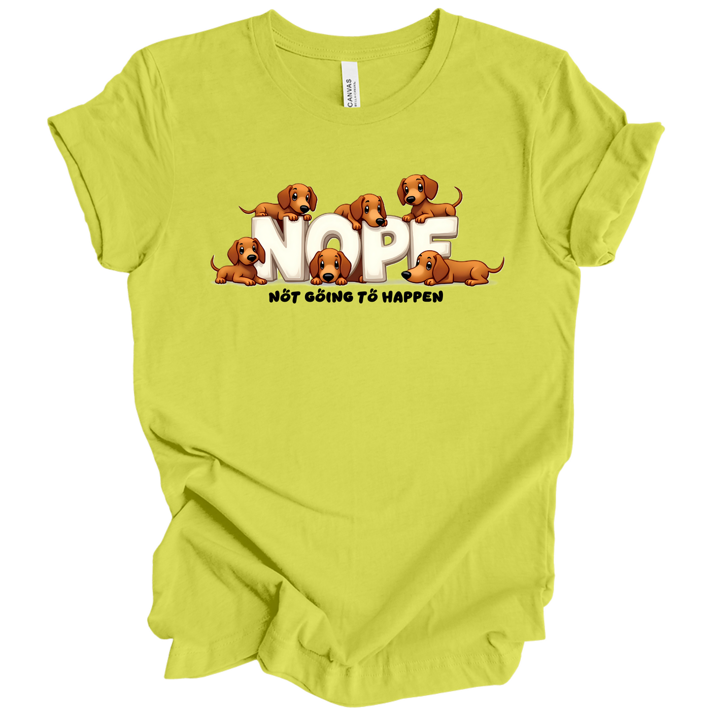 Dachshund NOPE Tee