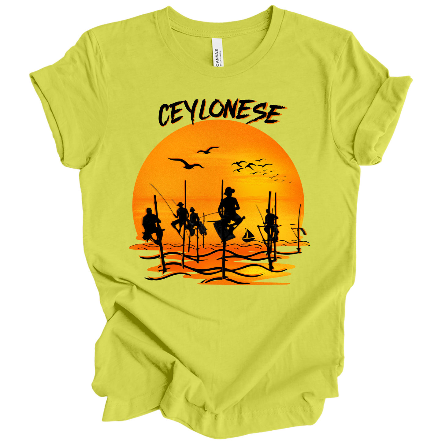 Ceylonese Dawn – Heritage Fishermen Tee