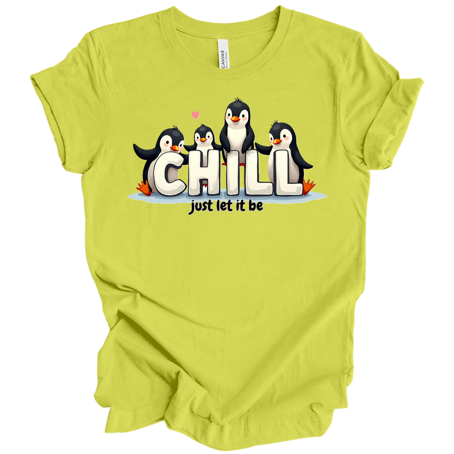 Chill Vibes Only – Penguin Edition Tee