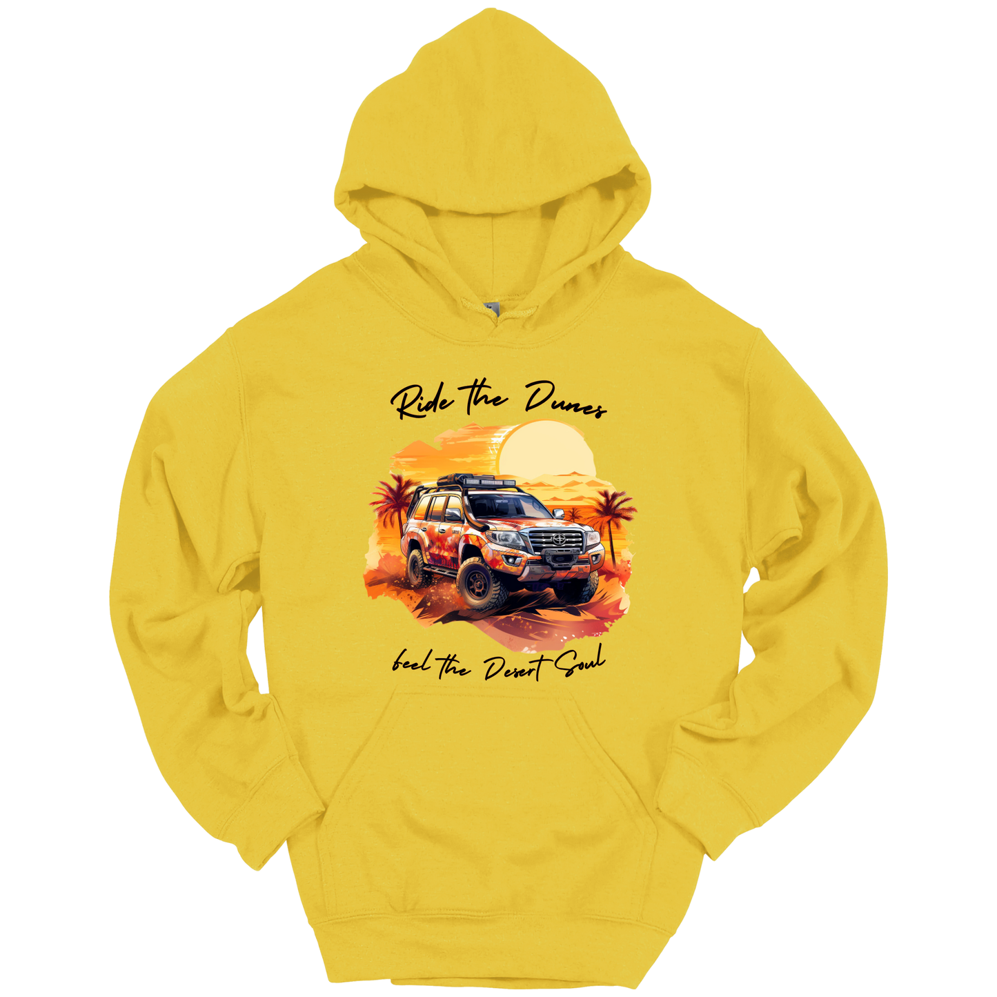 Desert Dreams: Dubai Safari Adventure Hoodie