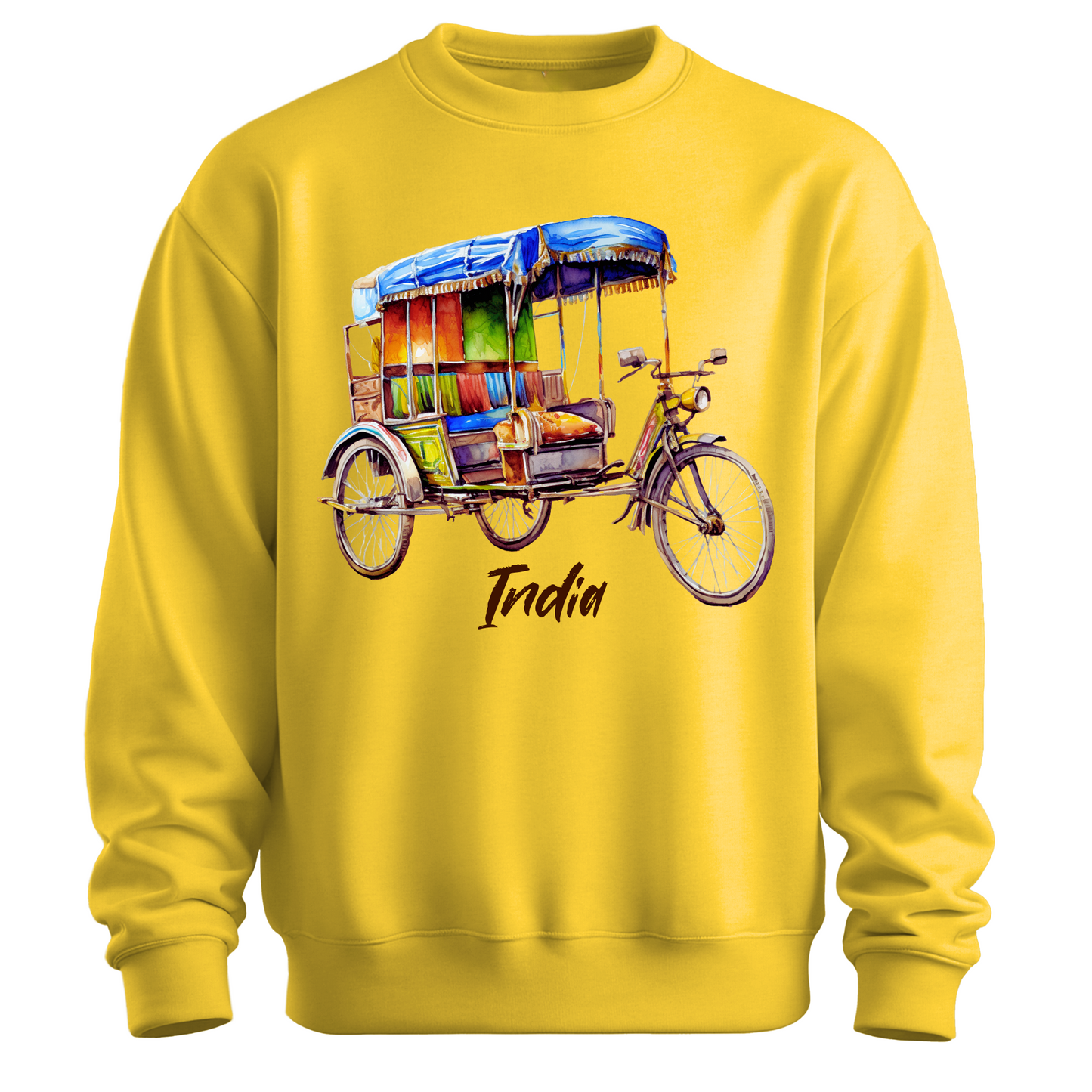 Rickshaw Rides: Explore India Sweatshirt