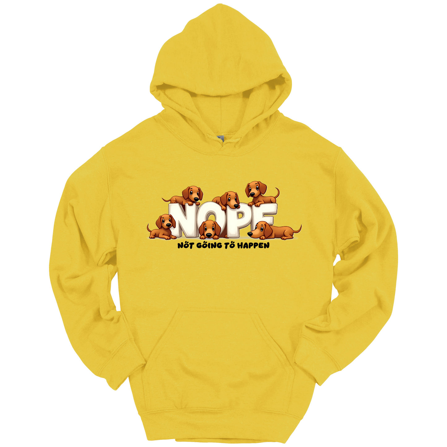 Dachshund NOPE Hoodie
