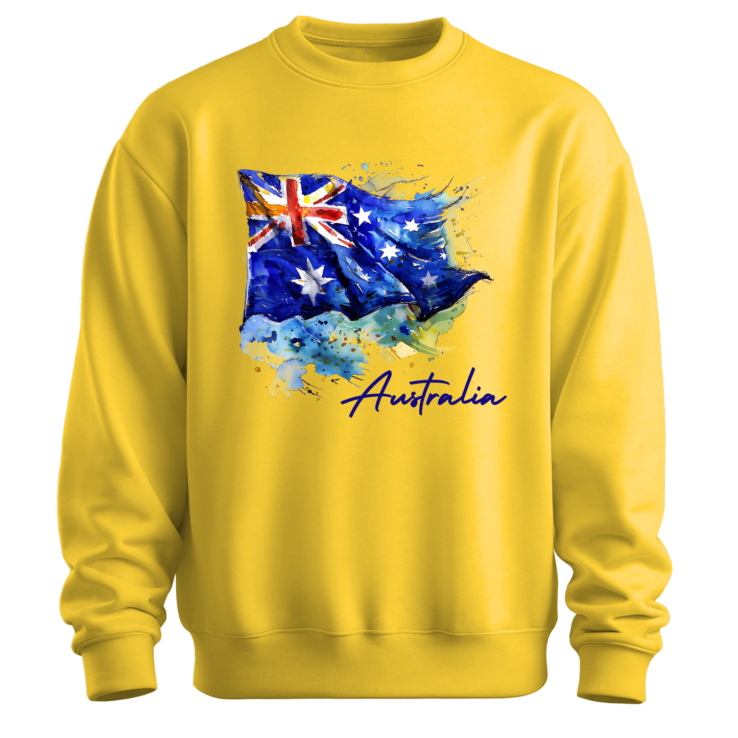 Aussie Pride Artistic Flag Sweatshirt
