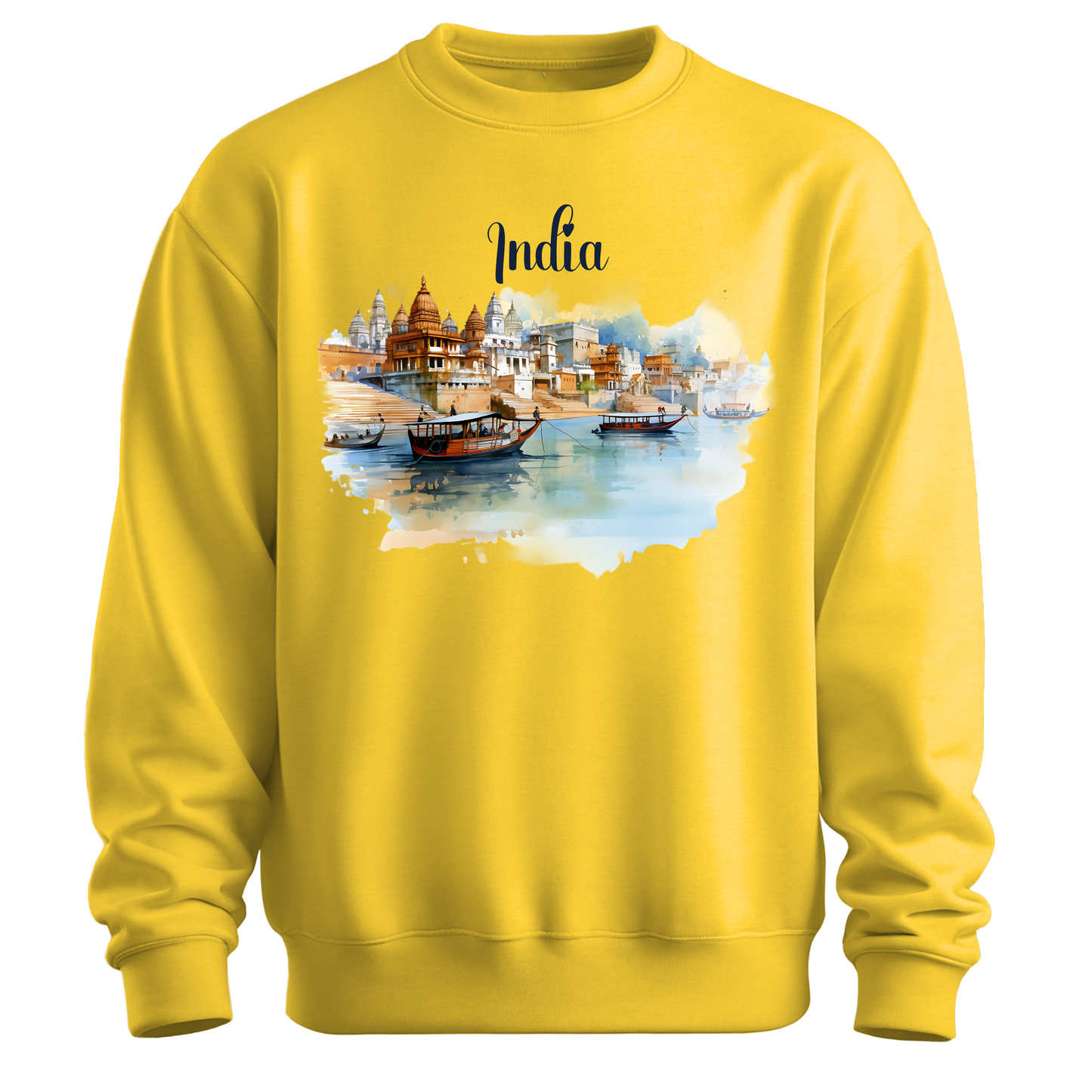 Sacred Waters: Ganga River India Sweatshirt