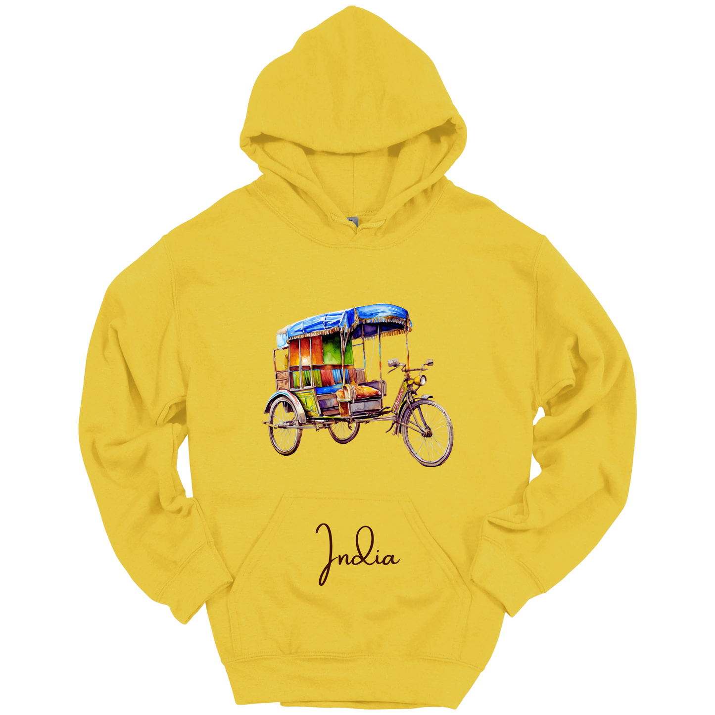 Rickshaw Rides: Explore India Hoodie