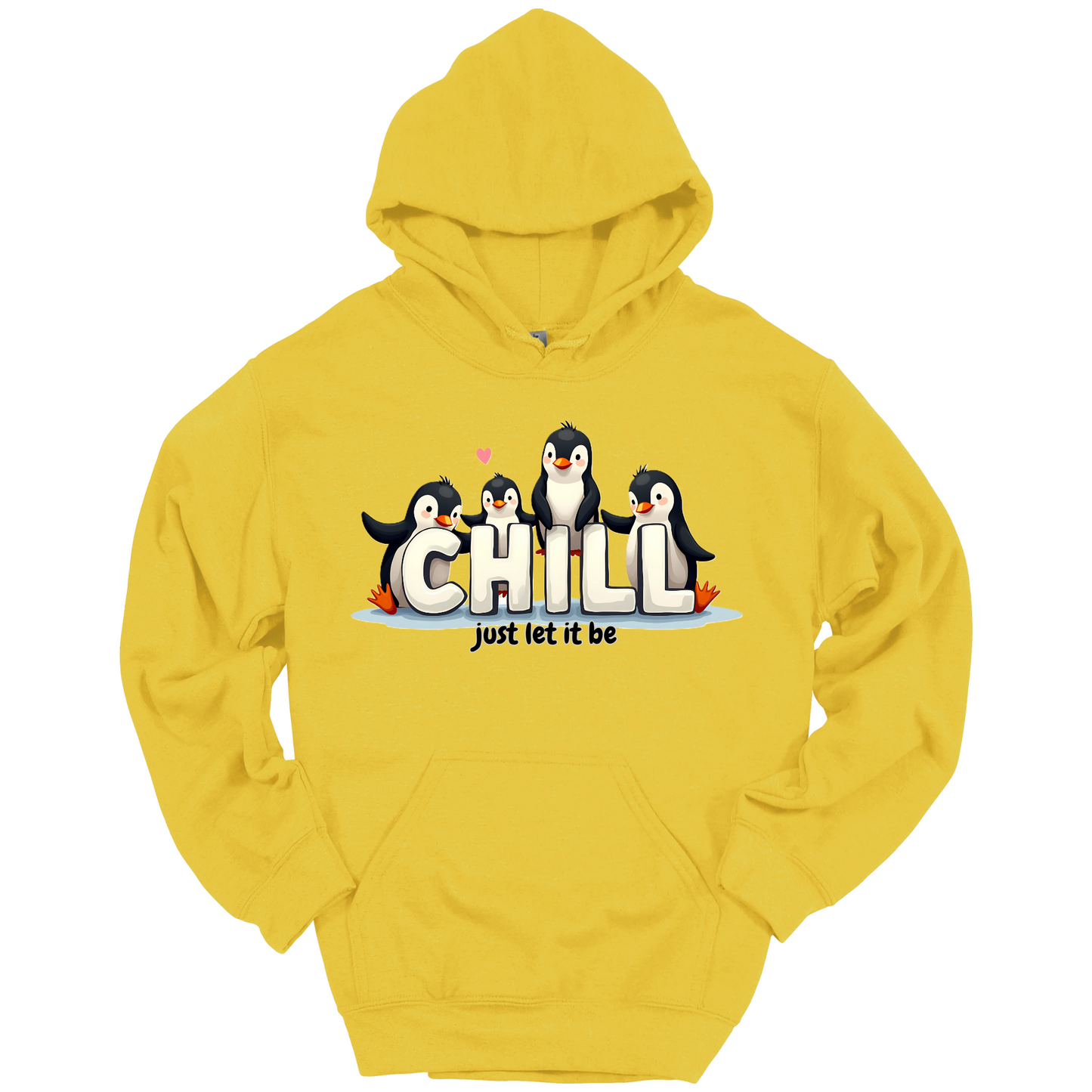 Chill Vibes Only – Penguin Edition Hoodie