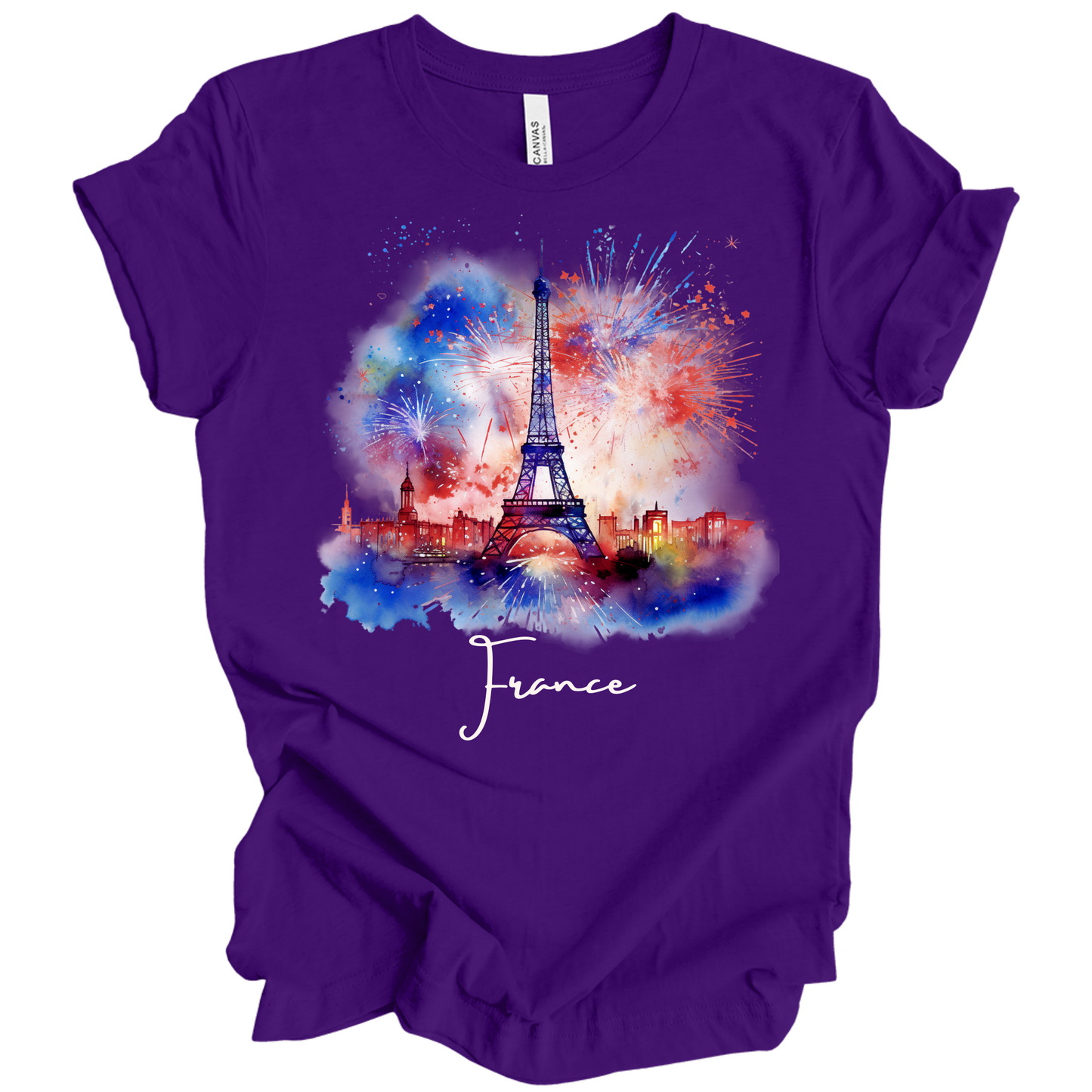 Wanderlust France, Paris: Eiffel Tower Tee