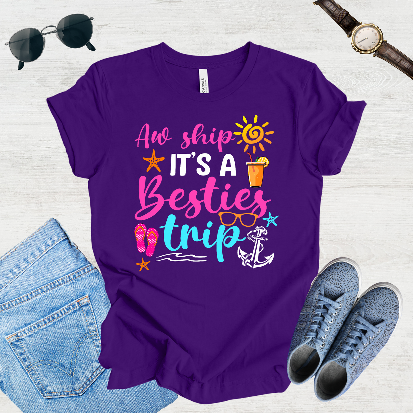 Besties on Tour – Girls Trip Tee