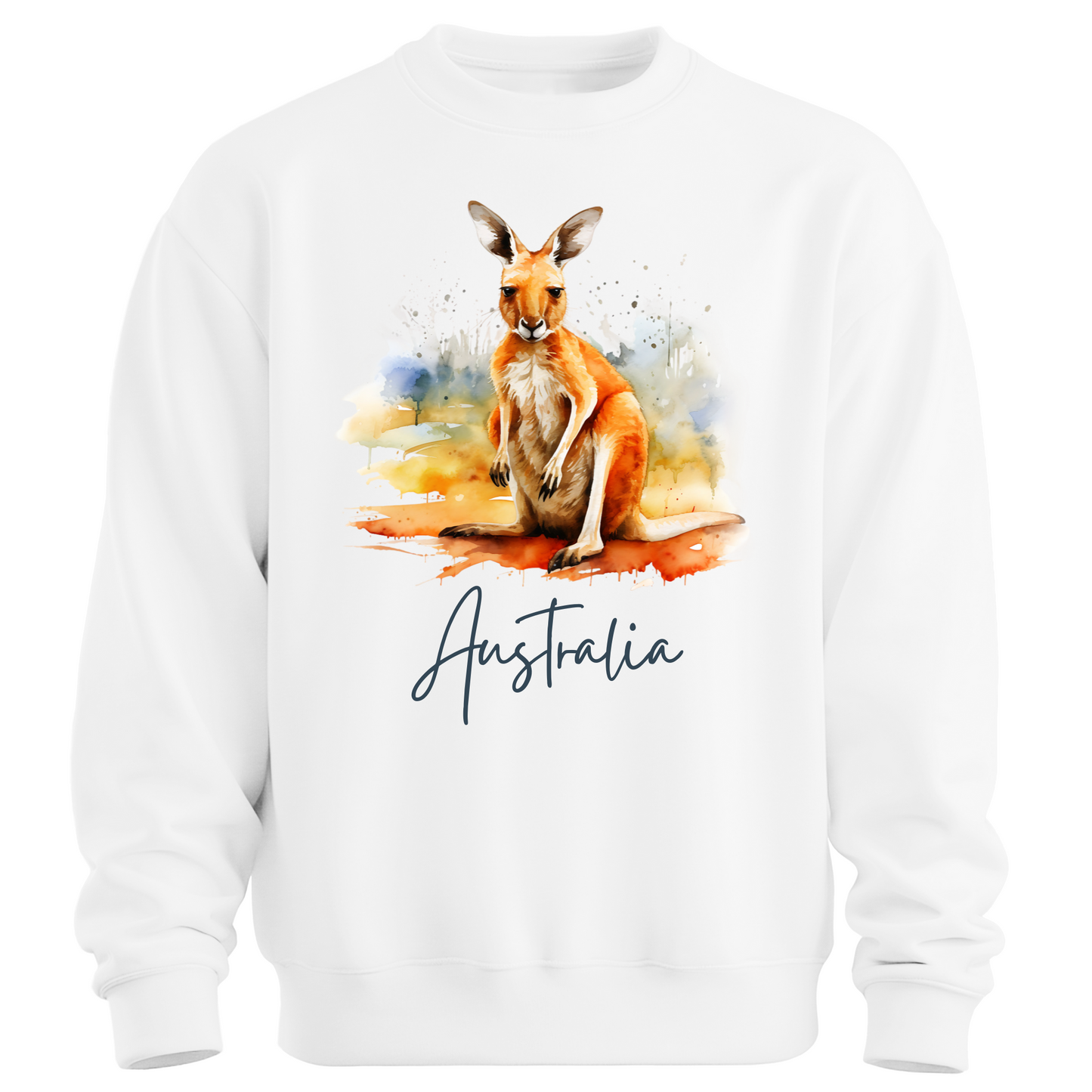 Aussie Hopper Kangaroo Travel Sweatshirt