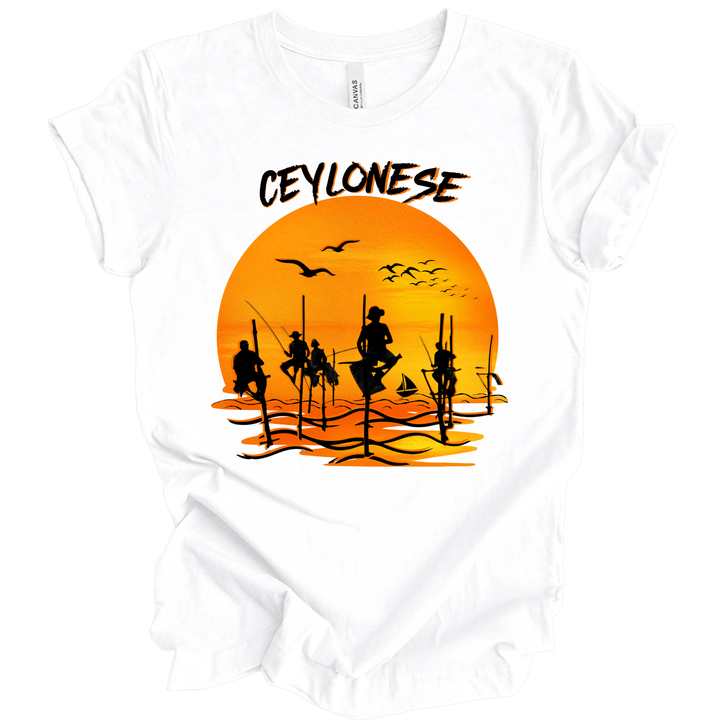 Ceylonese Dawn – Heritage Fishermen Tee