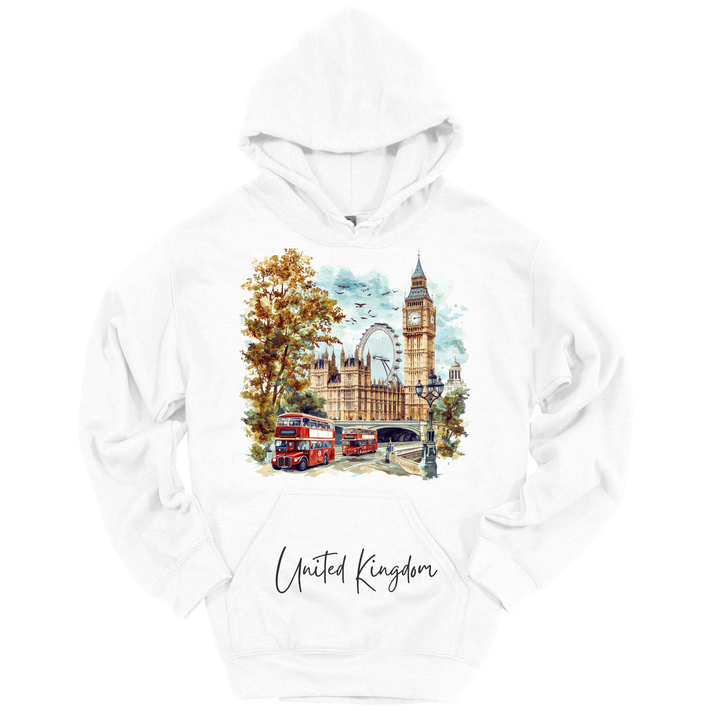 London Landmarks Explorer Hoodie