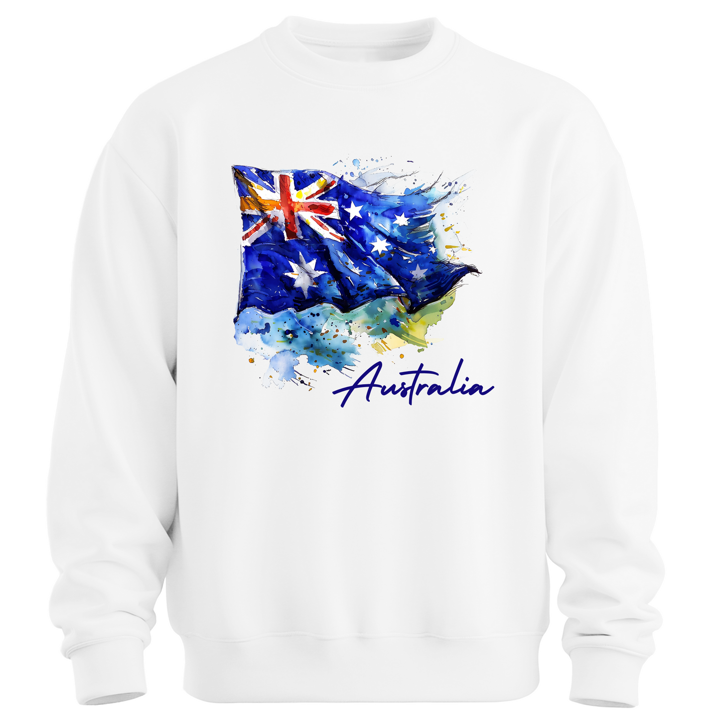 Aussie Pride Artistic Flag Sweatshirt