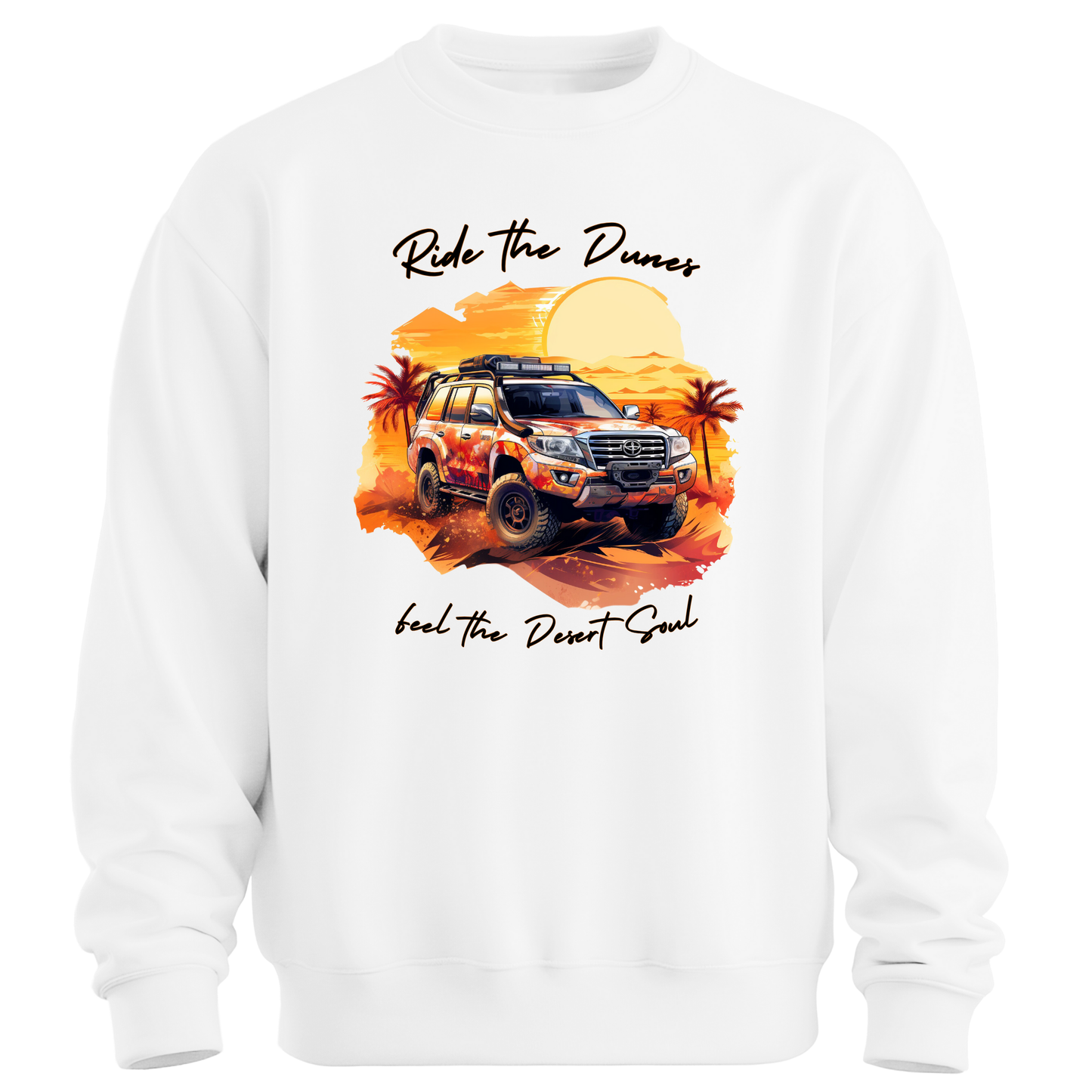 Desert Dreams: Dubai Safari Adventure Sweatshirt