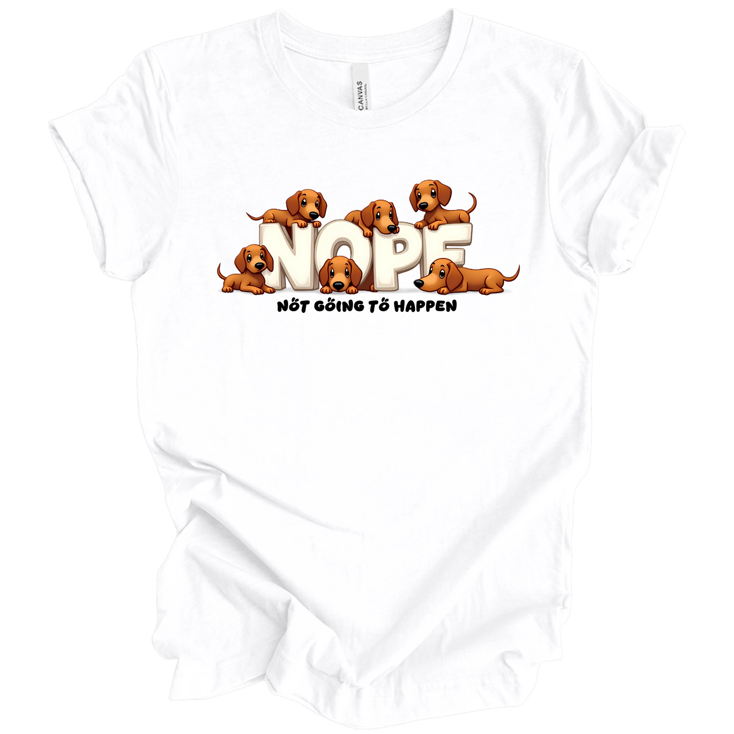 Dachshund NOPE Tee