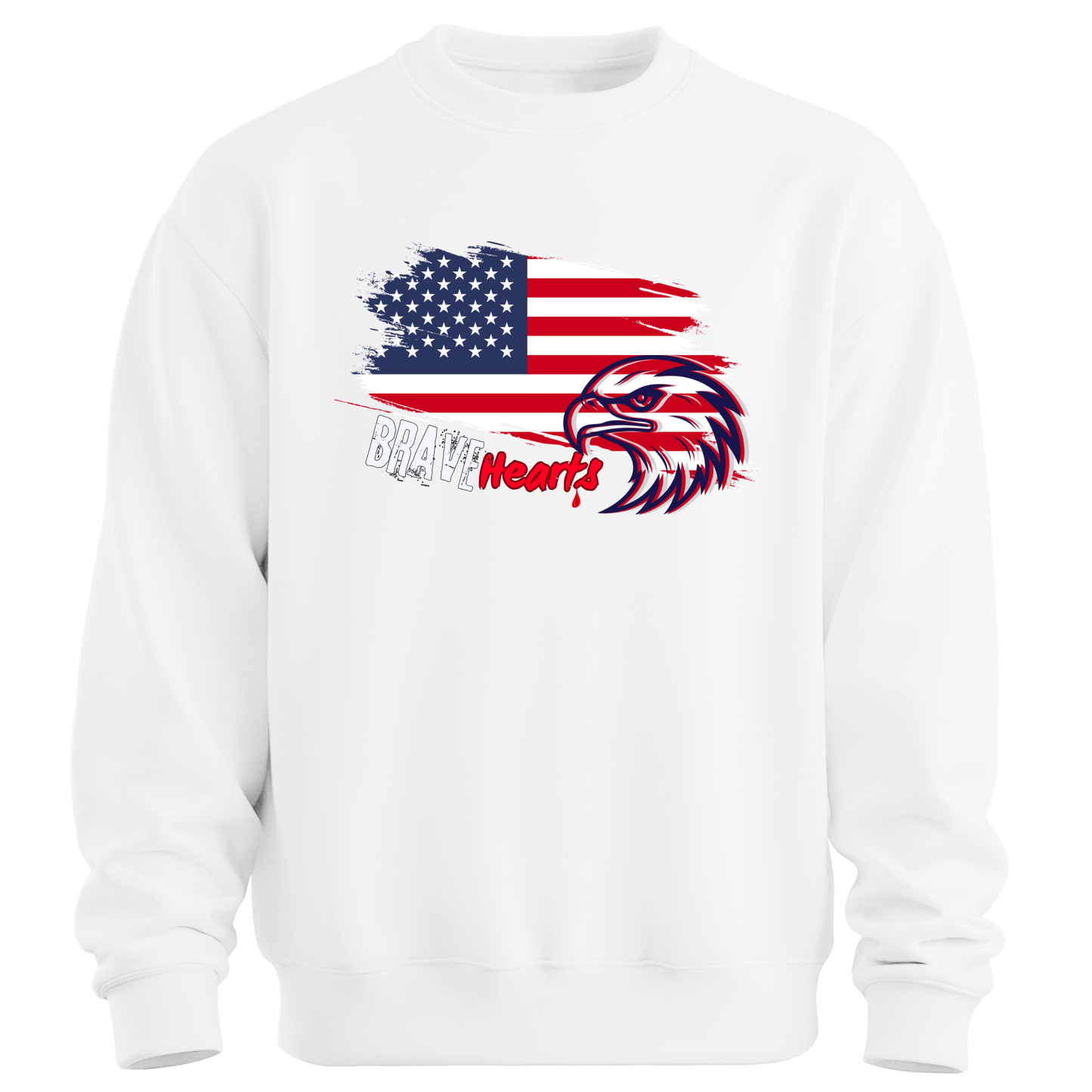 Brave Hearts – Patriot Hawk Sweatshirt