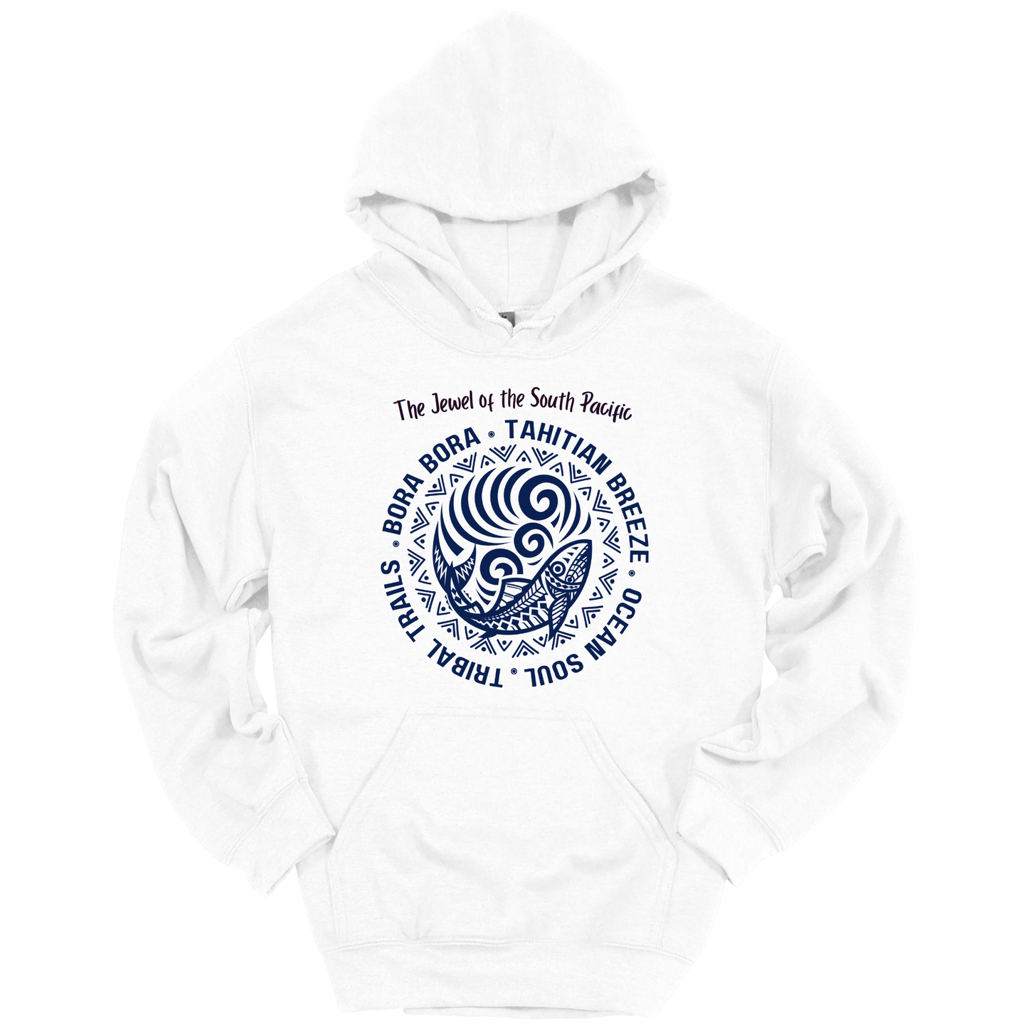 Island Spirit – Polynesian Tribal Hoodie