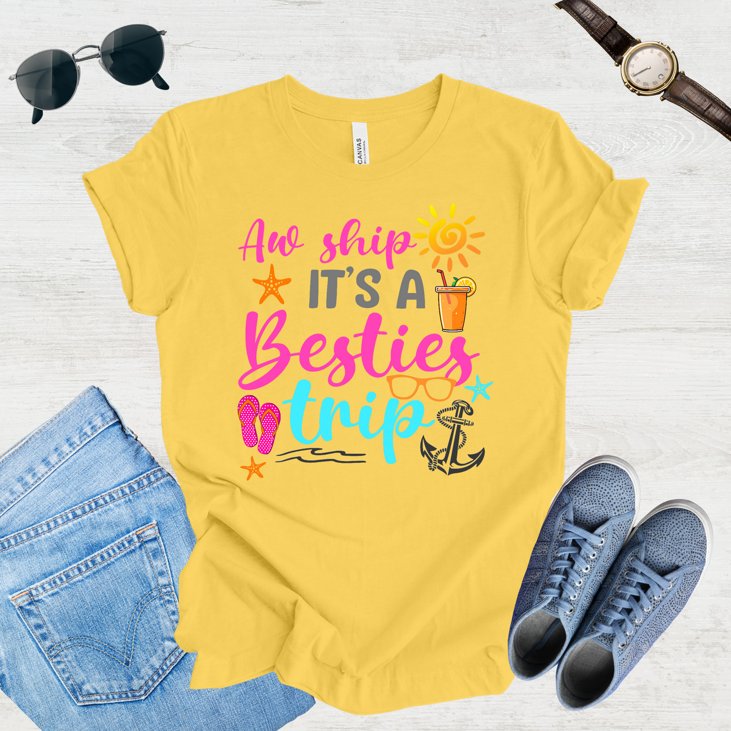 Besties on Tour – Girls Trip Tee