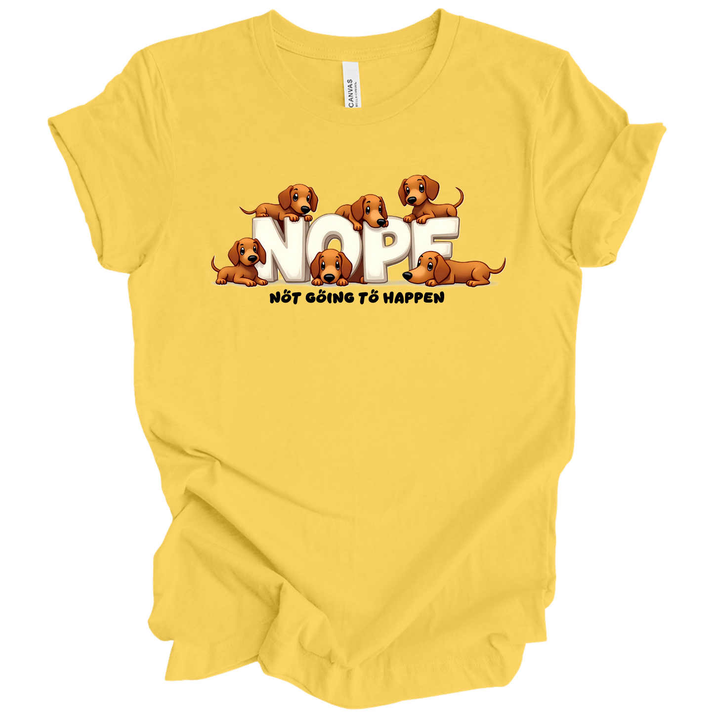 Dachshund NOPE Tee