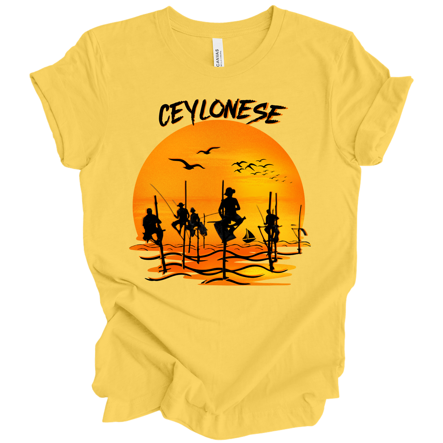 Ceylonese Dawn – Heritage Fishermen Tee