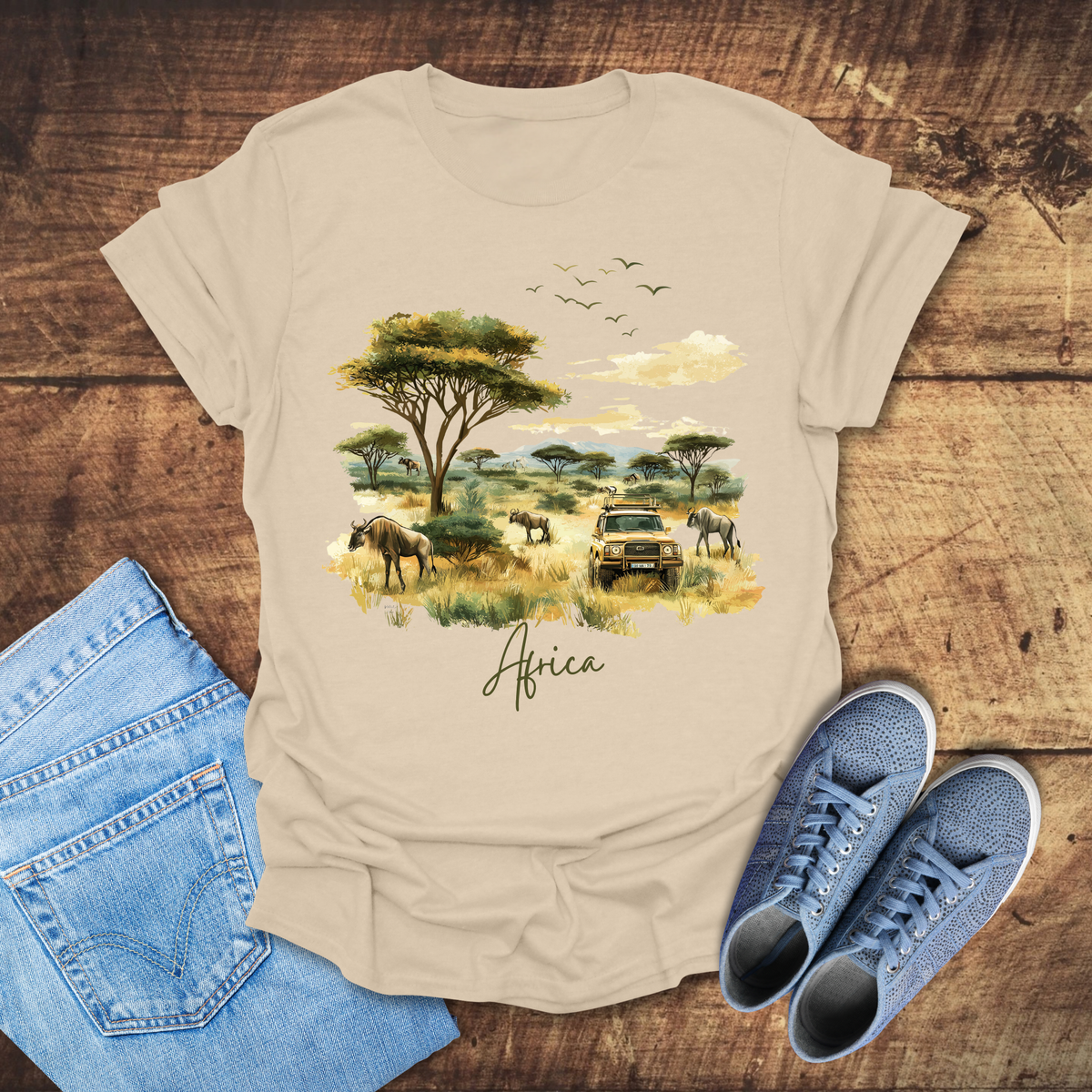 Africa Safari Softsyle T-Shirt