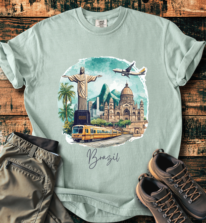 Brazil Rio Landmarks T-Shirt