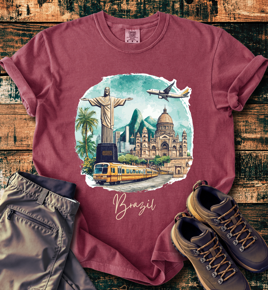 Brazil Rio Landmarks T-Shirt