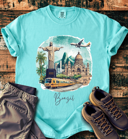 Brazil Rio Landmarks T-Shirt
