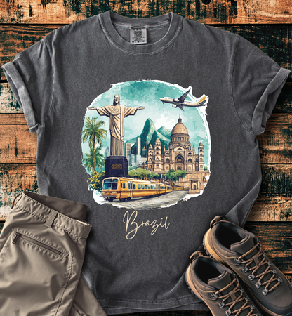 Brazil Rio Landmarks T-Shirt