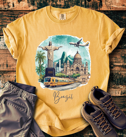 Brazil Rio Landmarks T-Shirt
