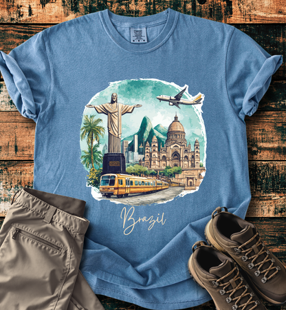 Brazil Rio Landmarks T-Shirt