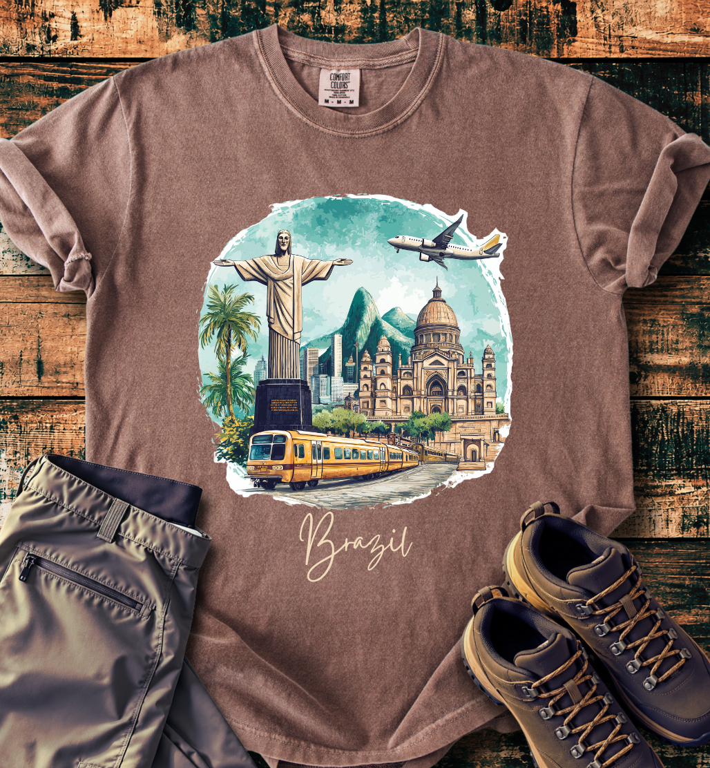 Brazil Rio Landmarks T-Shirt