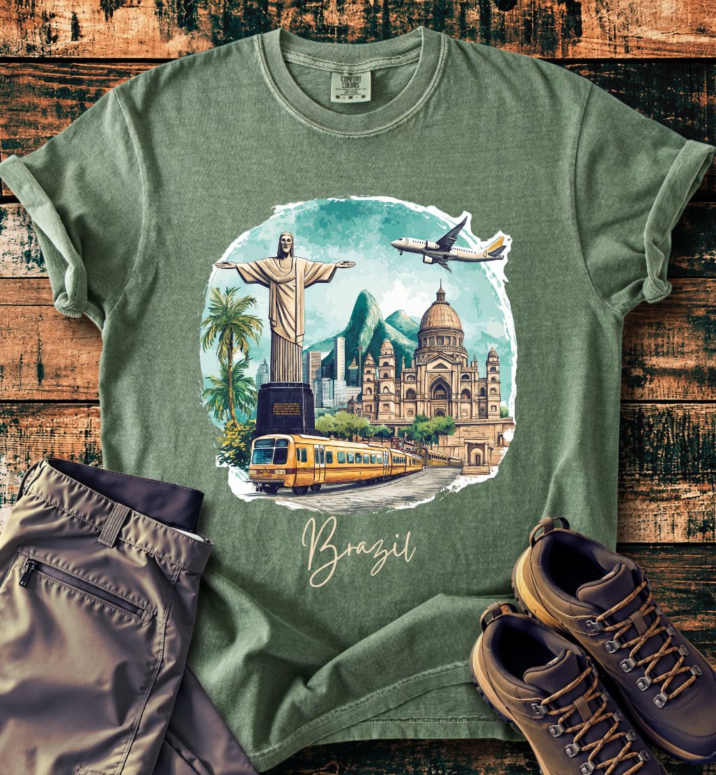 Brazil Rio Landmarks T-Shirt