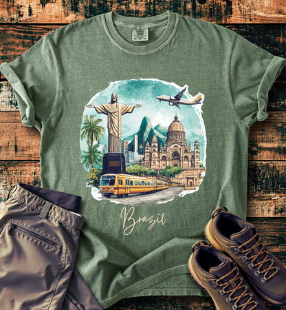 Brazil Rio Landmarks T-Shirt